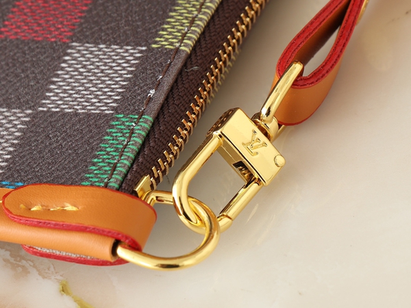 ルイヴィトンバッグ素材ディテール